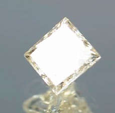 DIAMOND  PRINCESS (Colour Champagne, SI3 (eye clean), 3.8 x 3.6 mm, Cut - Very good   - 0.35Ct)