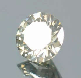 0.60 Ct DIAMOND  (TOP LIGHT BROWN; VS2, 5.5 mm, Cut - Very good)