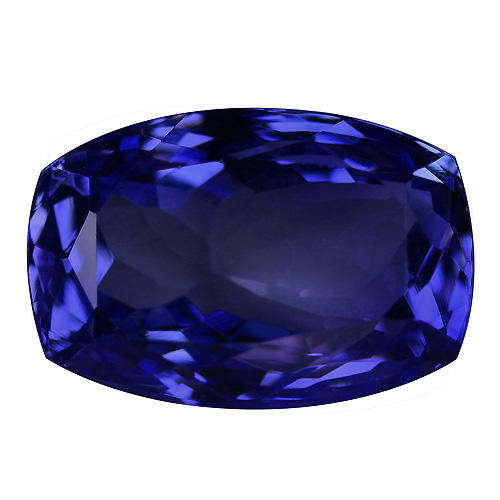 IGEC CERTIFIED VIOLET BLUE TANZANITE -  (5.01 Ct - 12.70 x 8.350 x 6.50 mm)