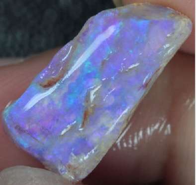 COLLECTORS AUSTRALIAN FOSSELISED WOOD OPAL (6.8 Ct - 18.8 x 9.8 x 5.8 mm)