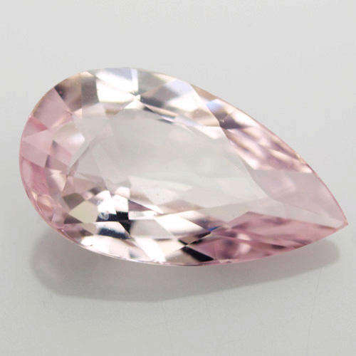 STUNNING SENSUOUS SOFT PINK  VS1 SAPPHIRE PEAR (1.06 Ct - 9mm) - Normal Heat only