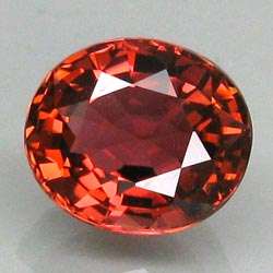 JUST JEWELS -  ORANGE PINK  TOURMALINE (1.04 Ct)