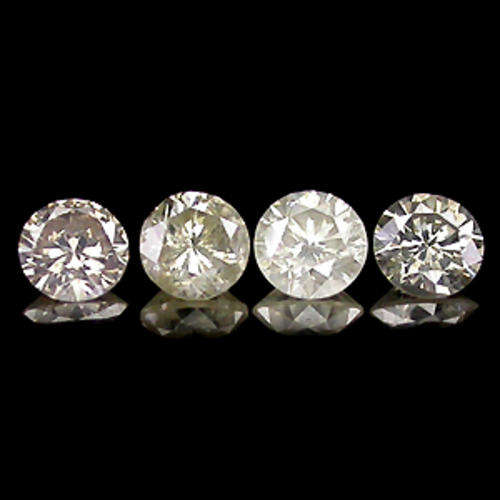 JUST JEWELS -  CERTIFIED DIAMOND LOT (4 pieces - 0.725 TCts)