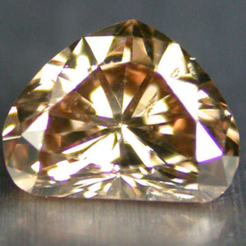 JUST JEWELS - DIAMOND PEAR  (Champagne SI3   - 0.20 Ct)