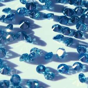 TOP JEWELER QUALITY SI1 BLUE DIAMOND LOT ( 10 pieces - 3.0mm -1.190 TCts)