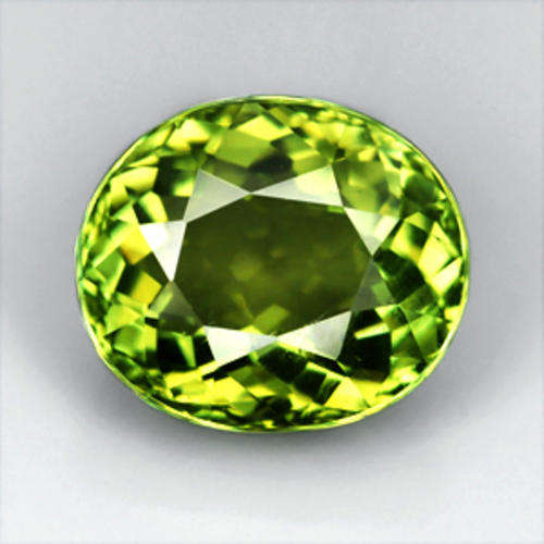 JUST JEWELS -  BRILLIANT GRASS GREEN  TOURMALINE OVAL CUT (2.04 Ct)