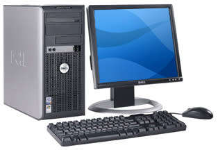 Dell Optiplex GX760 + LCD Monitor (refurbished)