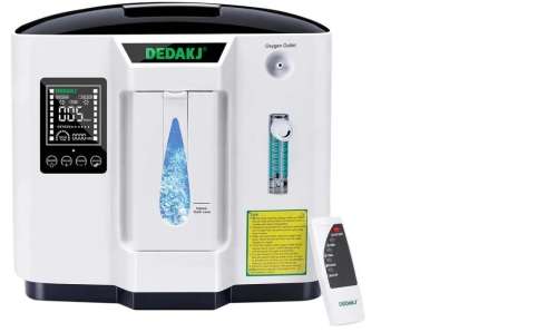 DEDAKJ DE-1A New Design Portable Lightweight Oxygen Concentrator  (1-7L/min adjustable)