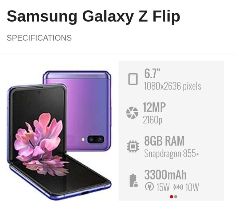 Samsung Galaxy Flip - See Pics for Description