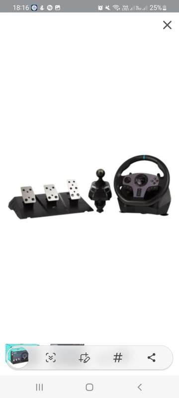 Xceed Studio V9 Gaming Wheel Combo 3 Piece