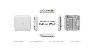 Huawei X-Gen Wi-Fi AP-- the industry`s first 10G-capable access point