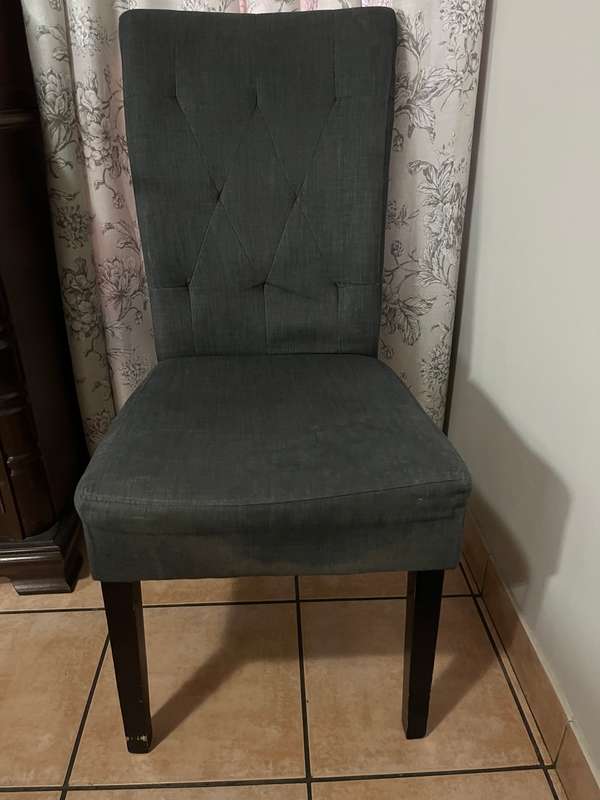 Decofern Dining Chair - Charcoal x5