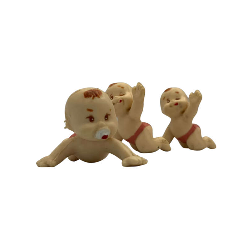 8 piece Miniature dolls Cute little miniatures, Mattel Magic Nursery Collectible Small Surprise