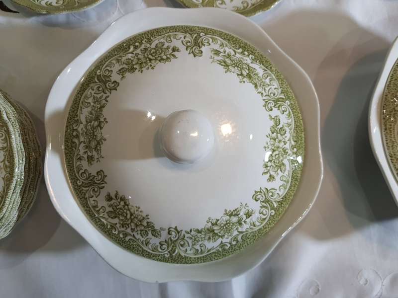 90 piece Royal Staffordshire, Avondale, Ironstone, by J. & G Meakin. c1965 -1970