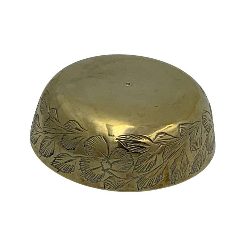 Small Vintage Brass Bowls Set - 5 Piece, c1940s-1960s, Made in India