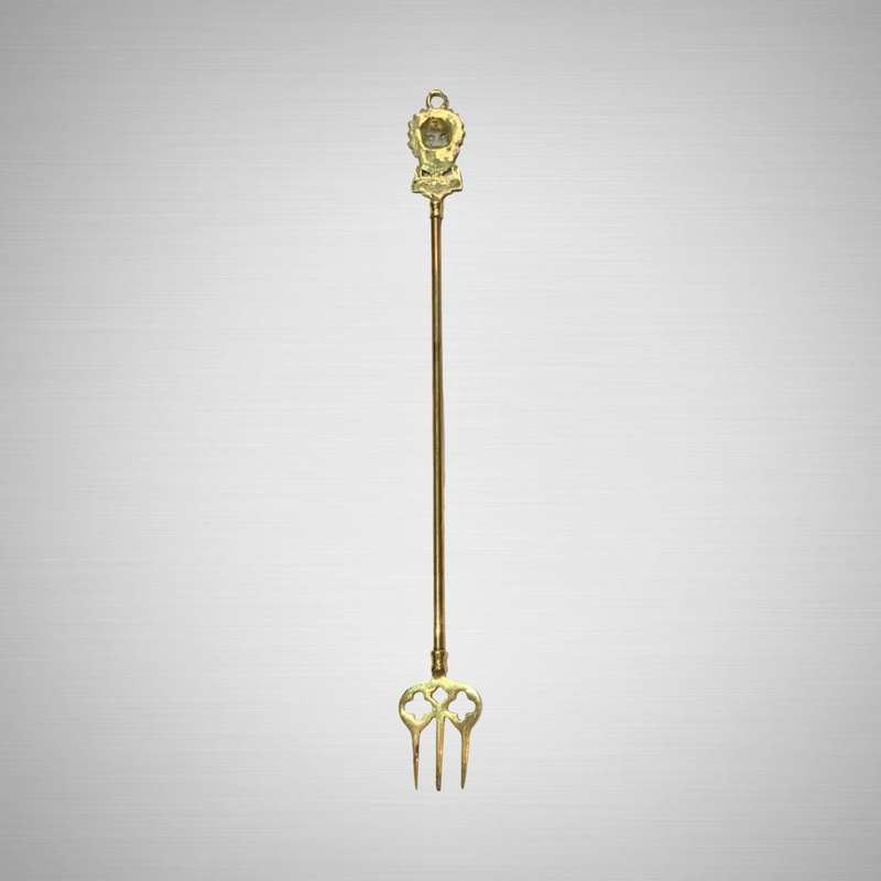 Antique Durham Sanctuary Fireplace Beast Fork - Romanesque Style, Harry Potter Filming Location
