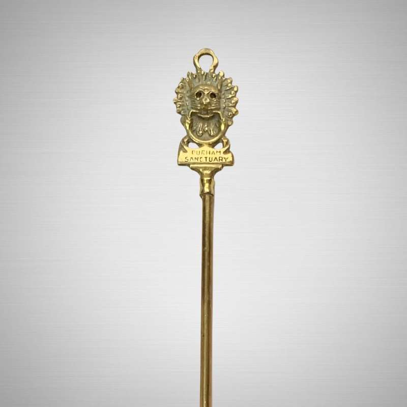 Antique Durham Sanctuary Fireplace Beast Fork - Romanesque Style, Harry Potter Filming Location
