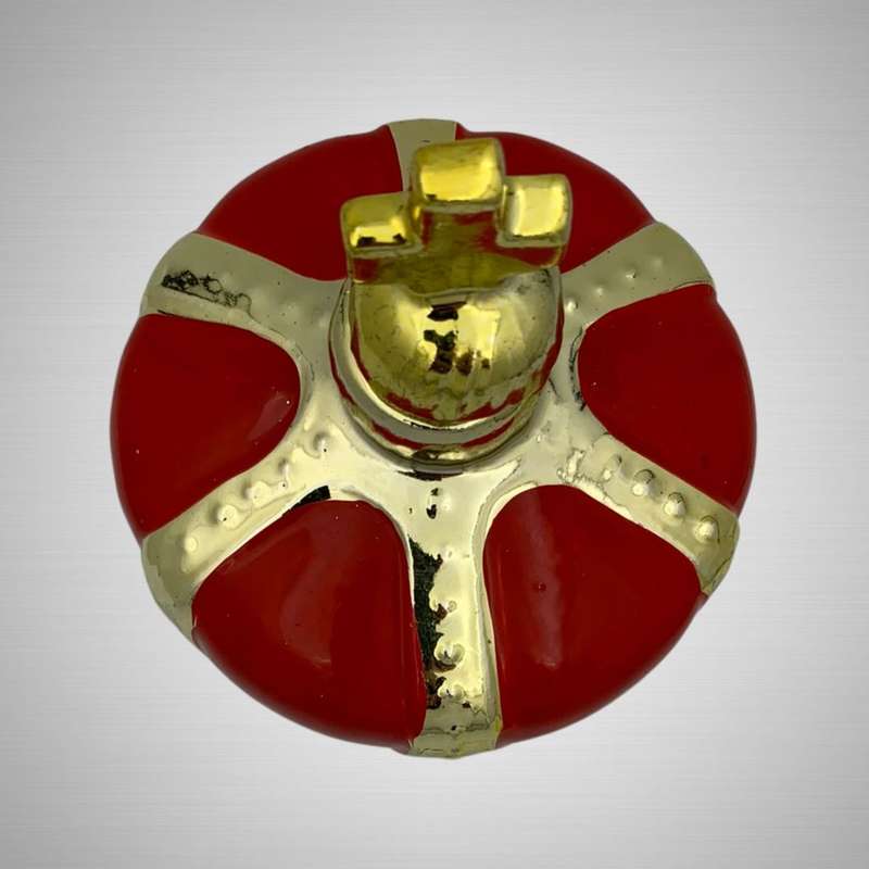 Antique Royal Crown Decanter - Central European Porcelain, 1920-1930
