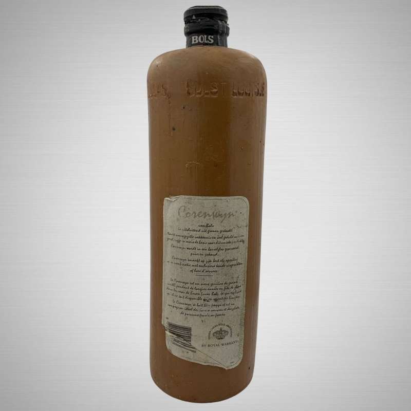 Vintage Erven Lucas Bols Corenwyn Amsterdam Tall Stoneware Gin Bottle Crock