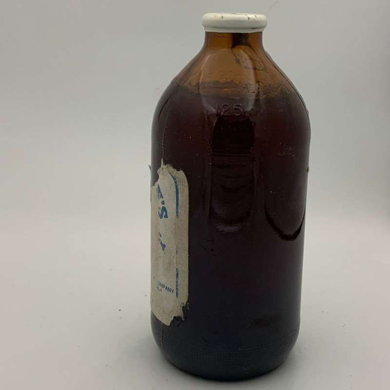 Hannans Draught Kalgoorlie Brewery Amber 375ml Rip Stubby Bottle  Full- Discounted