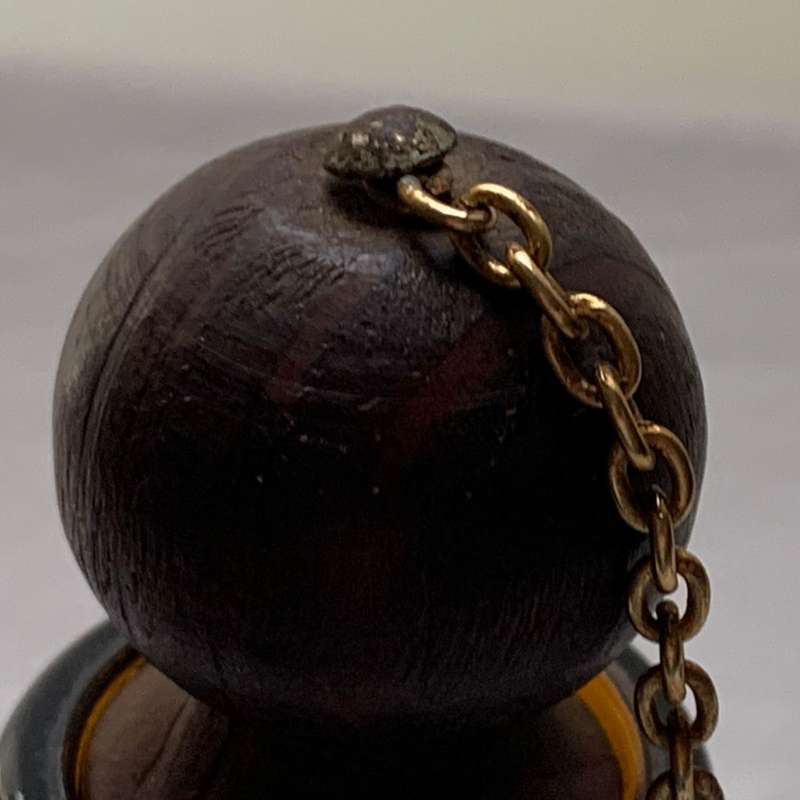 Rare Retro Spanish Poron Fine Leather Art Decanter c1960-1980