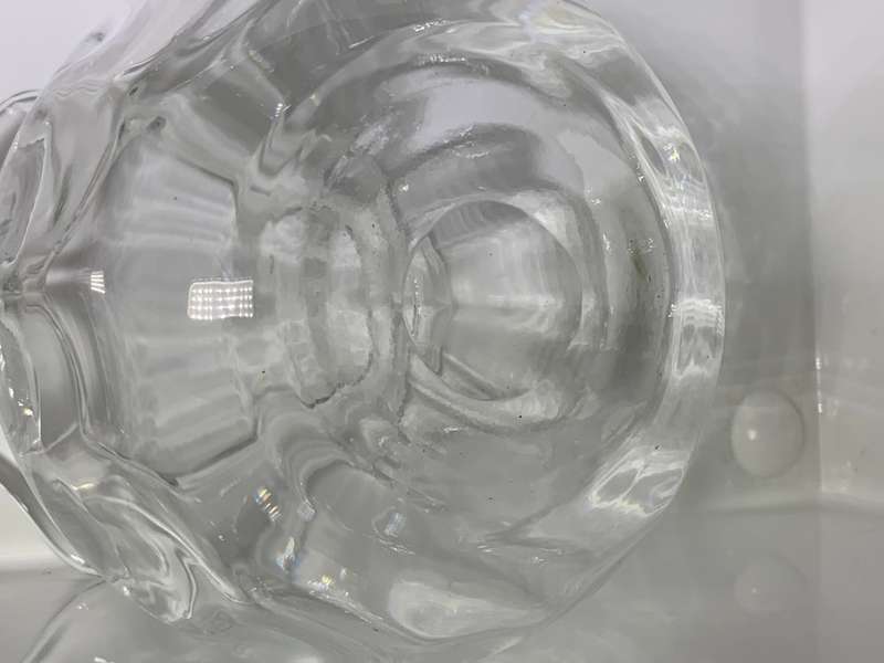 Vintage Tiffany & Co. Style Crystal Devon Optic Vase - Ruffled Edge Home Décor Vase