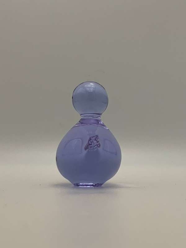3 Piece Small Vintage Translucent Glass Figurines: Rare Collectible Trio