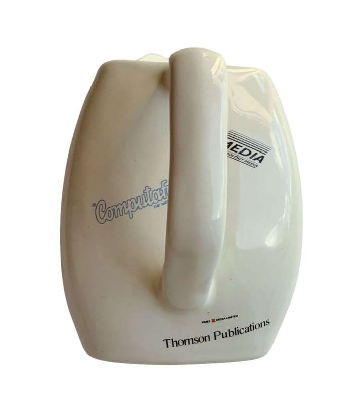 Vintage Bar Advertising Ceramic Pitcher: Bar Décor Jug