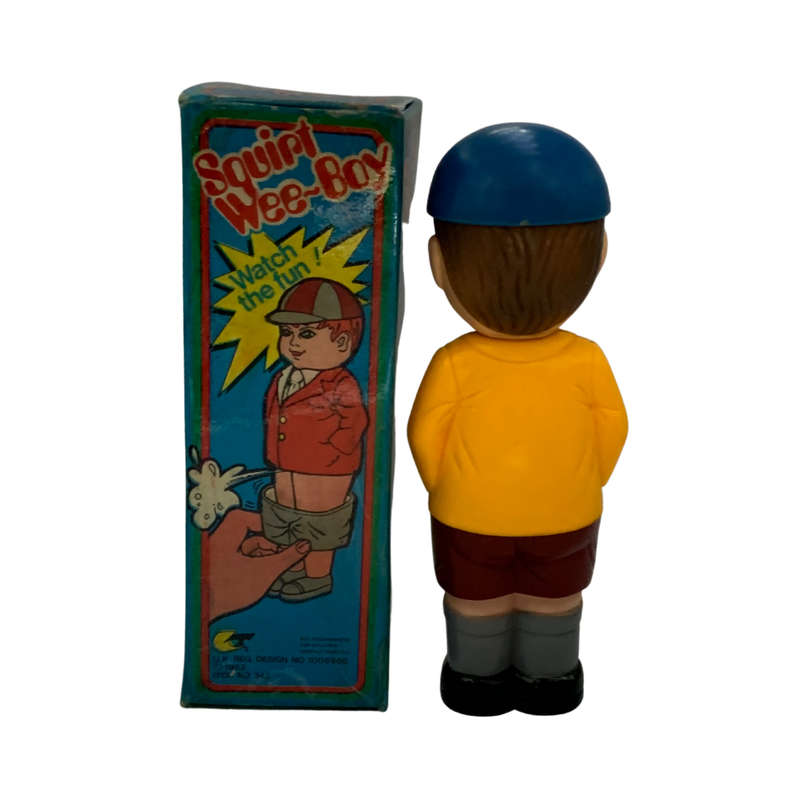 Squirt Wee-Boy Naughty Pee Water Squirt Toy (1982) - Working & Tested, Original Box - Rare Find!