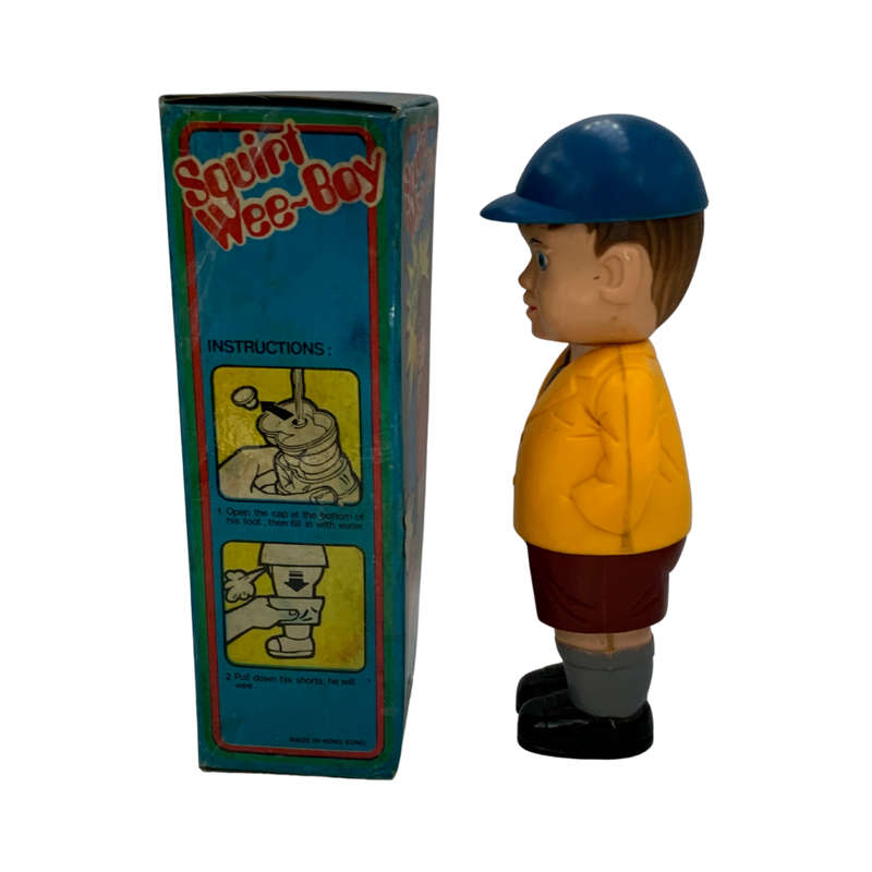 Squirt Wee-Boy Naughty Pee Water Squirt Toy (1982) - Working & Tested, Original Box - Rare Find!