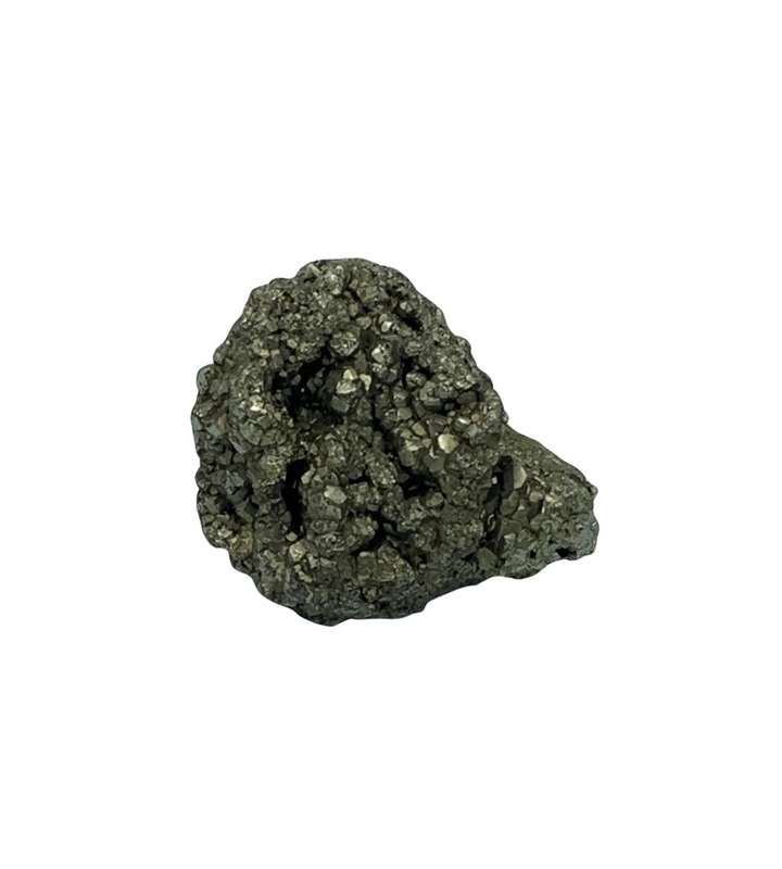 Natural Pyrite Specimen Cluster - Fools Gold Stone of Vitality | Metaphysical Uses