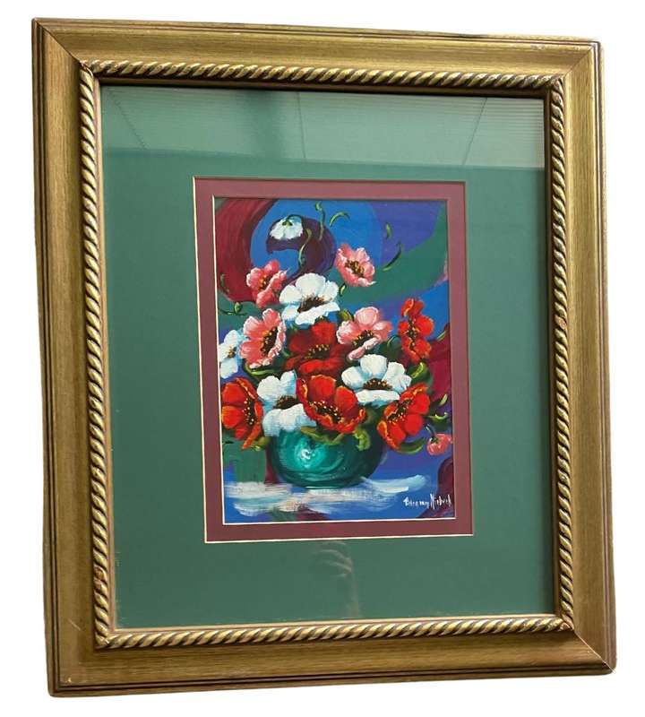 Reduced! Oil Painting by Petra van Niekerk - Still Life Flowers - Beautiful Art
