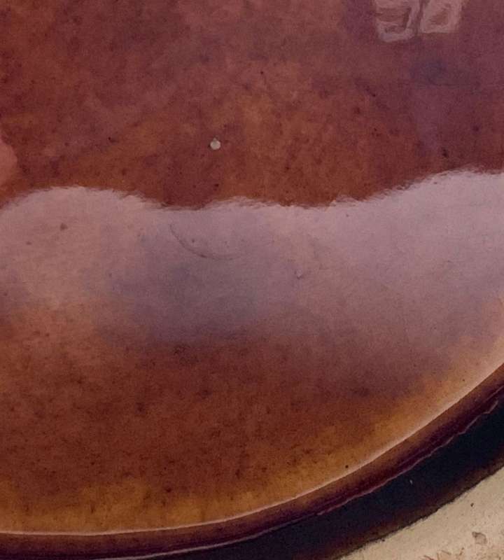 Rare Unmarked Tall Jug with Old Man`s Face - 27cm Height