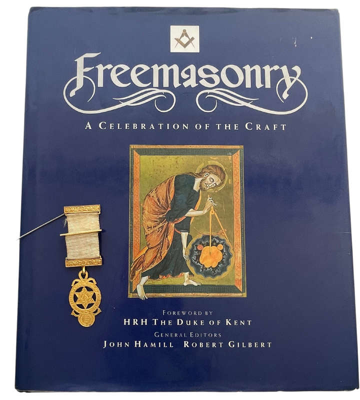 Reserved! - Freemasonry: A Celebration of the Craft Hardcover Book with Original Freemasonry Medal