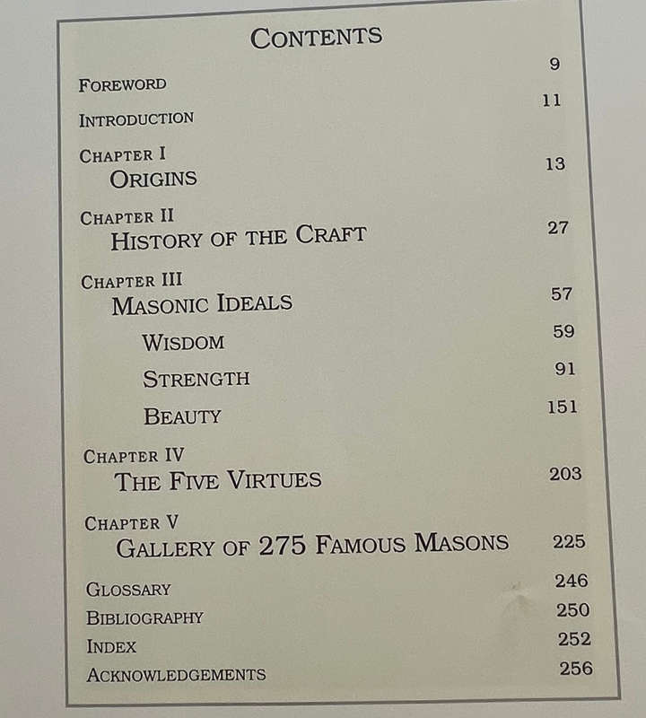 Reserved! - Freemasonry: A Celebration of the Craft Hardcover Book with Original Freemasonry Medal