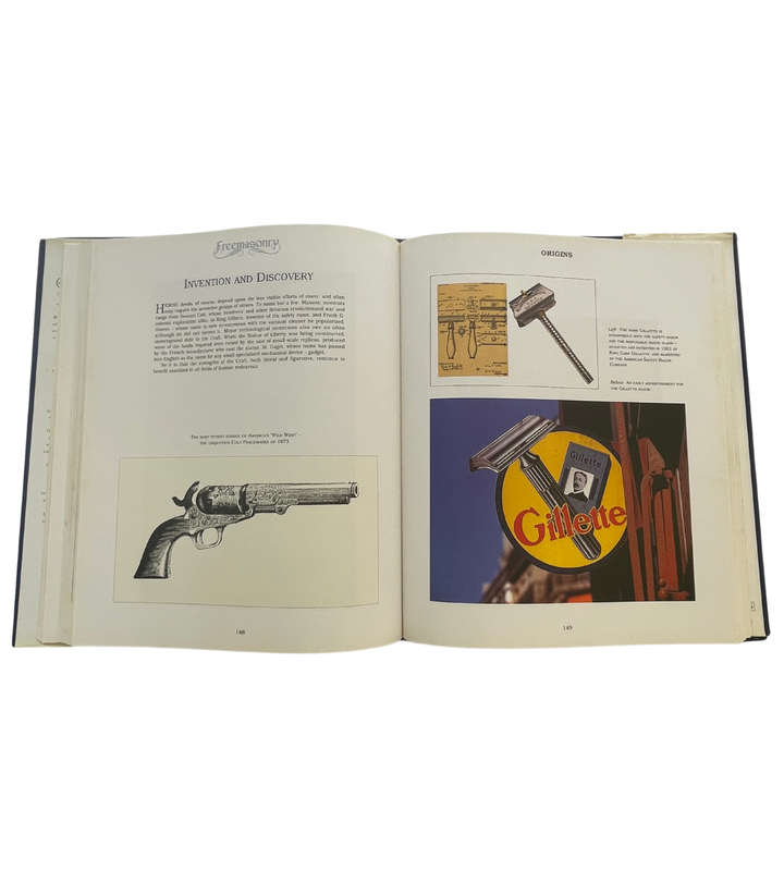 Reserved! - Freemasonry: A Celebration of the Craft Hardcover Book with Original Freemasonry Medal