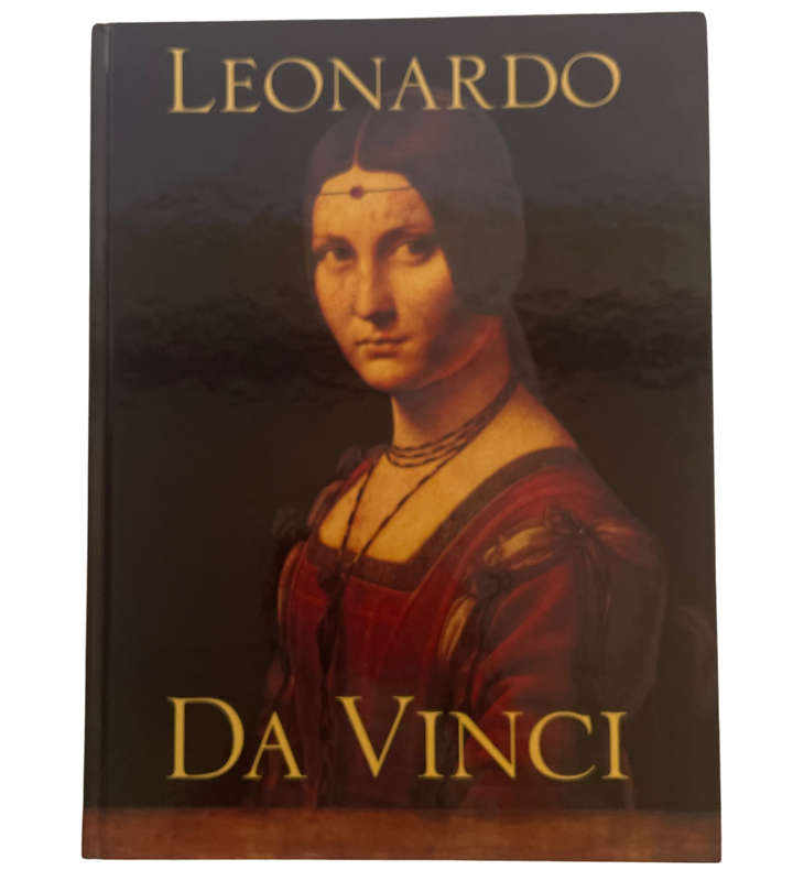 Beautiful Leonardo Da Vinci Hardcover Book by Patrice Boussel