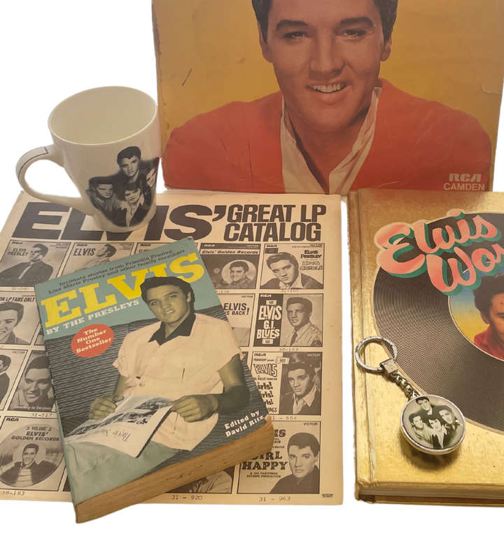 Elvis Presley Fan Collectible Memorabilia Set