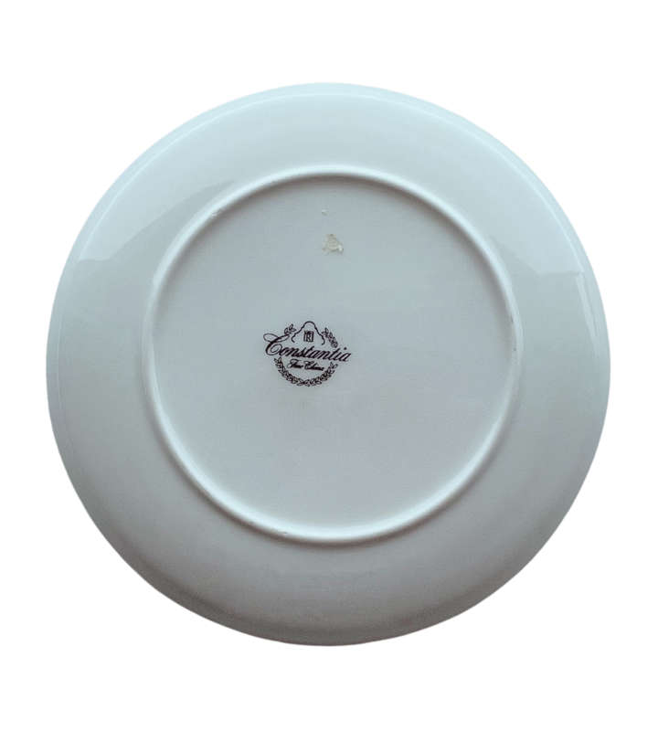 Constantia Fine China Collectible Side Plate - Vintage Elegance