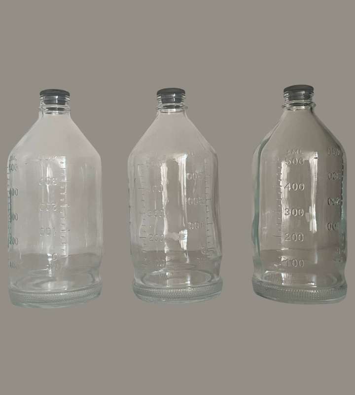 Reduced! Vintage Medical Glass IV Drip Bottles, Abbott Laboratories, Apothecary Collectibles