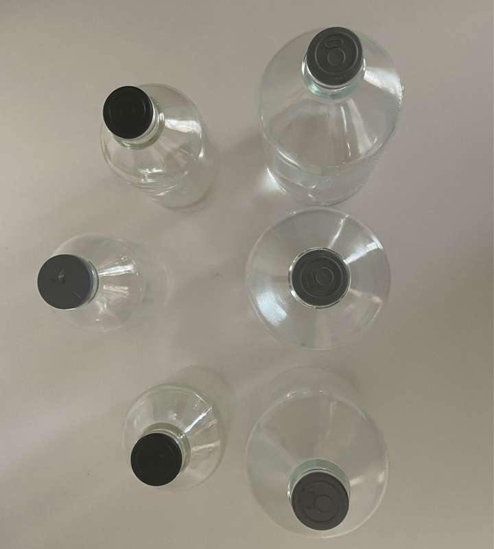 Reduced! Vintage Medical Glass IV Drip Bottles, Abbott Laboratories, Apothecary Collectibles