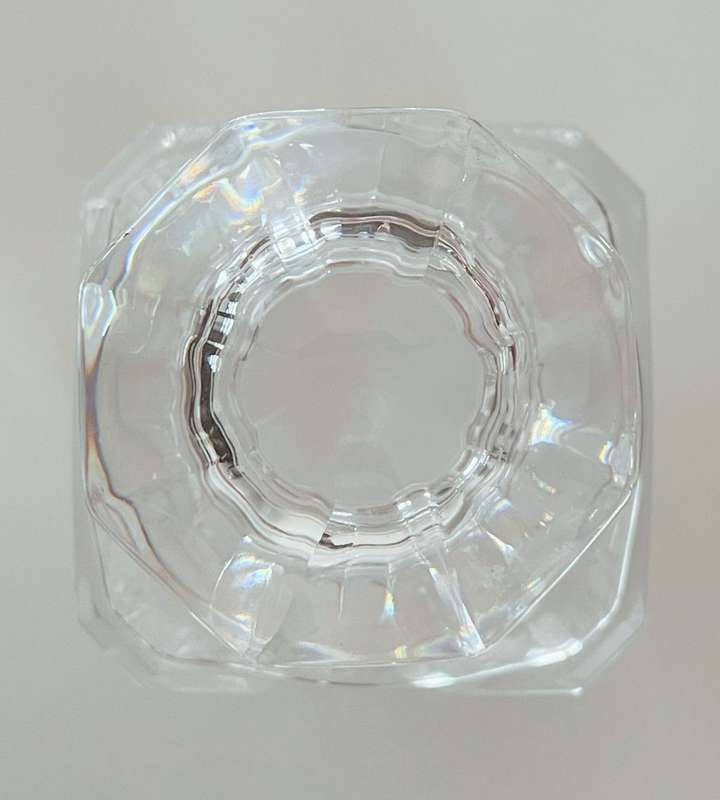 Vintage Cristal D`Arques-Durand Fontenay Square Decanter with Stopper - Discontinued 1995