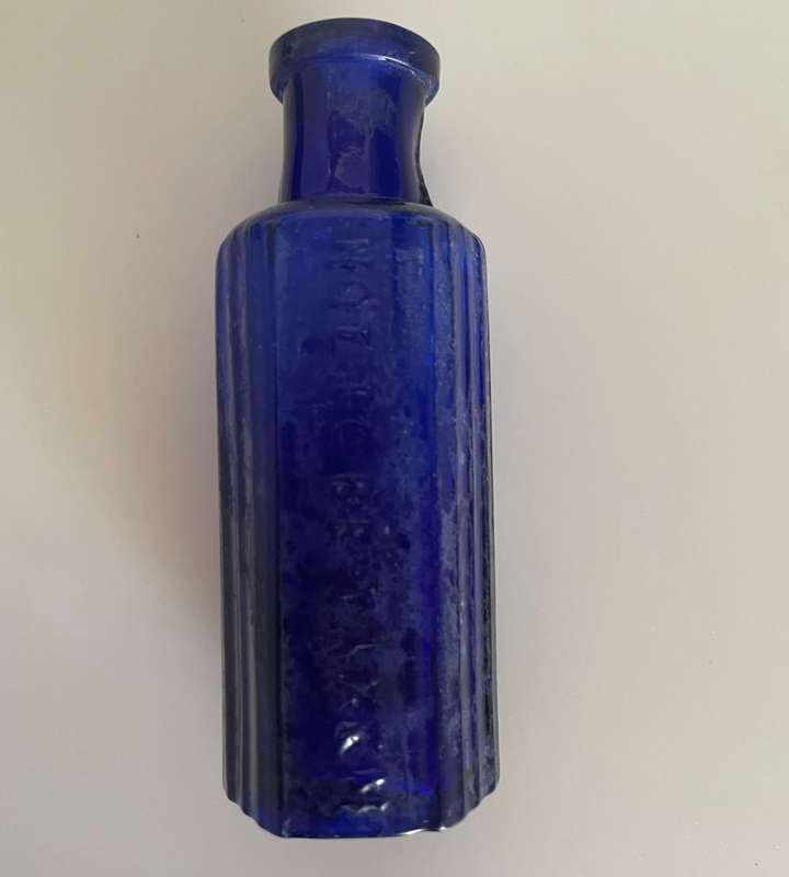 Reduced! Collection of 11 Antique and Vintage Glass Collector`s Bottles - Rare Bottles