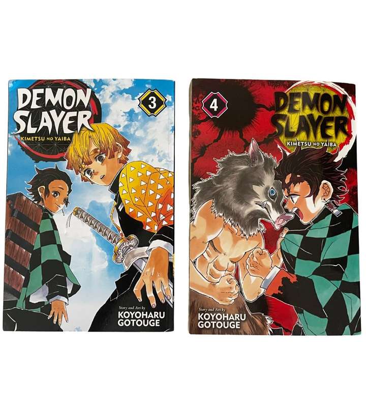 Complete Set of 20 Demon Slayer: Kimetsu no Yaiba Manga Books - Volumes 1-20 - Like New Condition