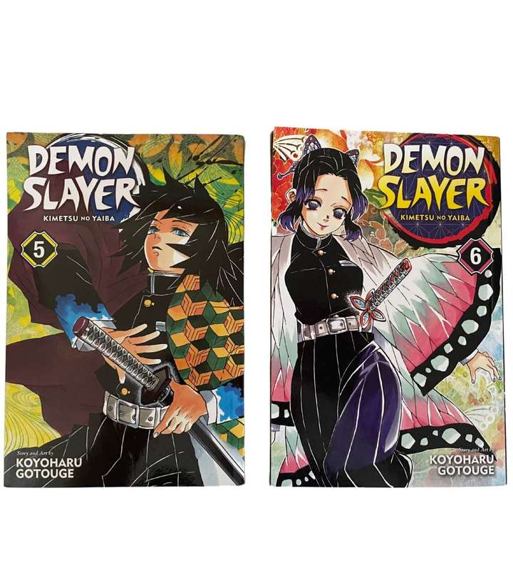 Complete Set of 20 Demon Slayer: Kimetsu no Yaiba Manga Books - Volumes 1-20 - Like New Condition