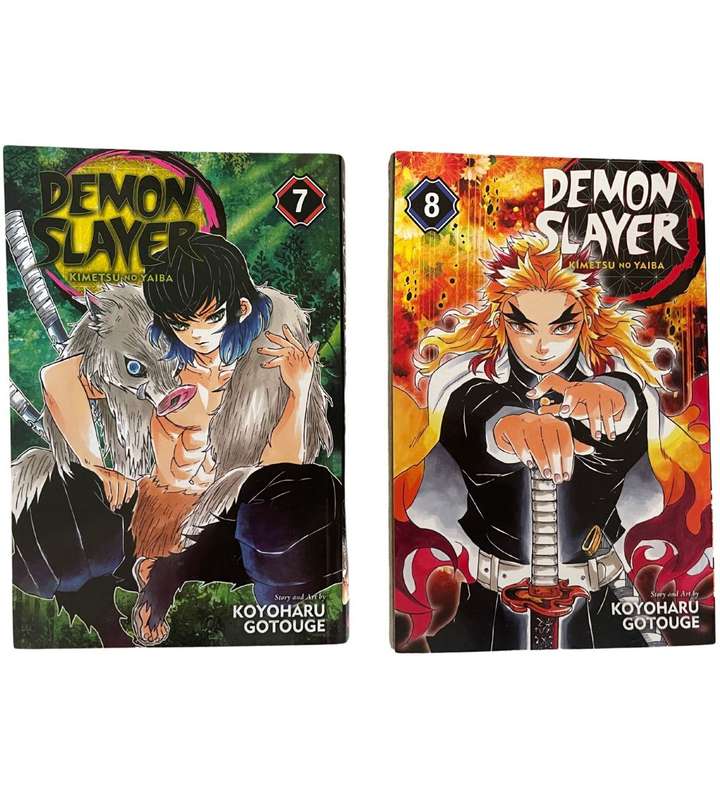 Complete Set of 20 Demon Slayer: Kimetsu no Yaiba Manga Books - Volumes 1-20 - Like New Condition