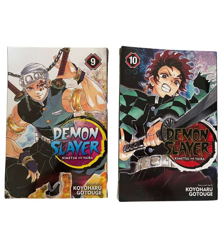 Complete Set of 20 Demon Slayer: Kimetsu no Yaiba Manga Books - Volumes 1-20 - Like New Condition
