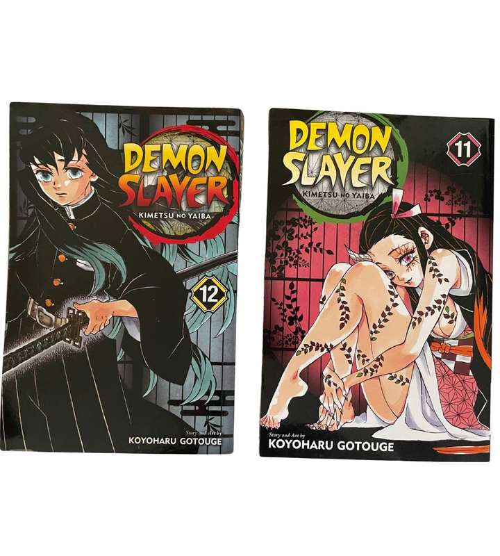 Complete Set of 20 Demon Slayer: Kimetsu no Yaiba Manga Books - Volumes 1-20 - Like New Condition