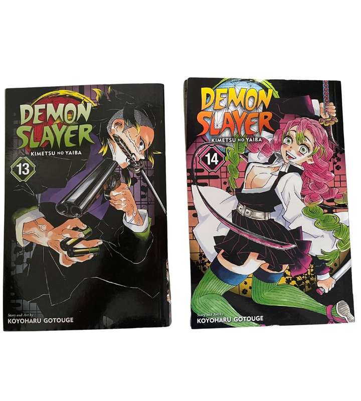Complete Set of 20 Demon Slayer: Kimetsu no Yaiba Manga Books - Volumes 1-20 - Like New Condition