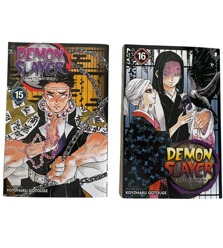 Complete Set of 20 Demon Slayer: Kimetsu no Yaiba Manga Books - Volumes 1-20 - Like New Condition